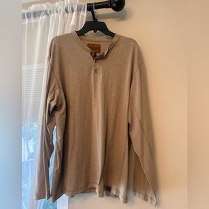 Venado Men's Long-Sleeve Henley Shirt